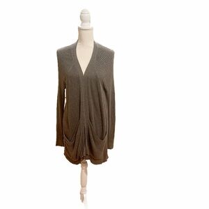 Max Studio long jacket style cardigan sweater size xl size